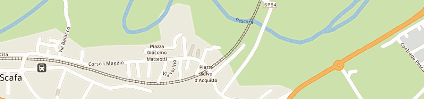 Mappa della impresa baby point a SCAFA