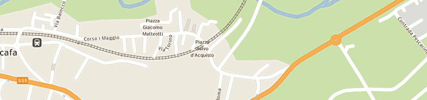 Mappa della impresa coggipar snc di ivano paggi e c a SCAFA