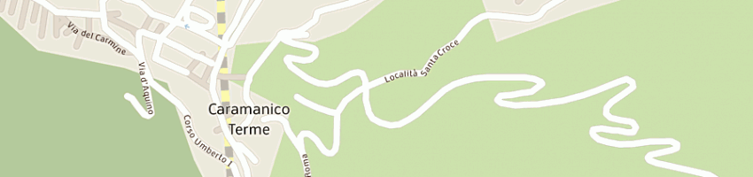 Mappa della impresa buccifero biase locanda del barone a CARAMANICO TERME