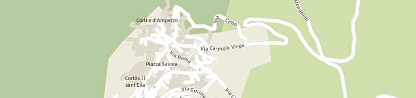 Mappa della impresa comune di isnello a ISNELLO