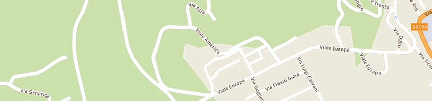 Mappa della impresa societa' per la gestione del credito di santori l a ROSETO DEGLI ABRUZZI