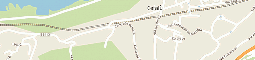 Mappa della impresa flli giaconia di giaconia vincenzo e csnc a CEFALU 