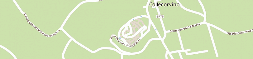 Mappa della impresa gentile claudio a COLLECORVINO
