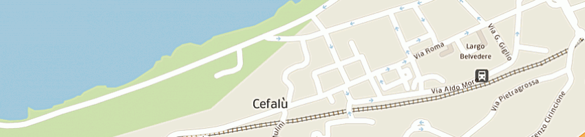 Mappa della impresa riadi giacomo e santo canzoneri e csnc a CEFALU 