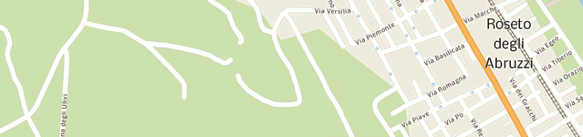 Mappa della impresa rolli elvio tecnofer a ROSETO DEGLI ABRUZZI