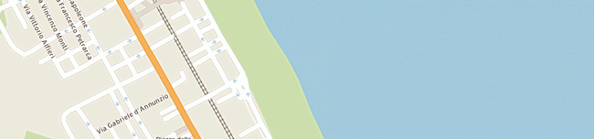 Mappa della impresa albergo - hotel atlantic a ROSETO DEGLI ABRUZZI