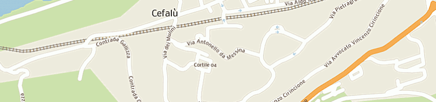 Mappa della impresa alaimo salvatore a CEFALU 