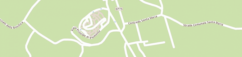 Mappa della impresa feba sas di baiocco giuseppe e c a COLLECORVINO