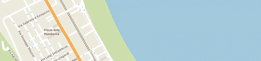 Mappa della impresa poste italiane spa a ROSETO DEGLI ABRUZZI