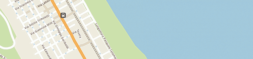 Mappa della impresa ellepi srl a ROSETO DEGLI ABRUZZI