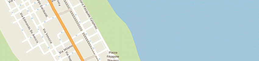 Mappa della impresa lavanderia a gettone a ROSETO DEGLI ABRUZZI