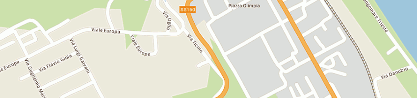 Mappa della impresa life snc a ROSETO DEGLI ABRUZZI