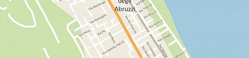 Mappa della impresa marini giuseppe a ROSETO DEGLI ABRUZZI