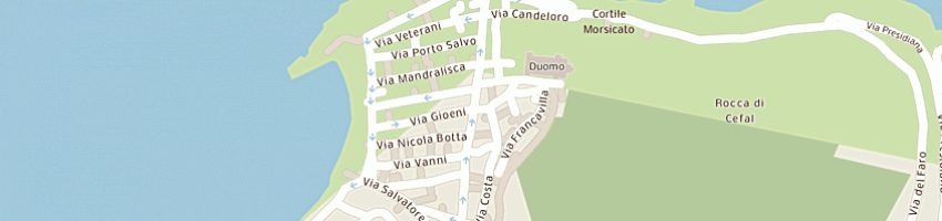 Mappa della impresa giocheria lombardo giovanni e c snc a CEFALU 