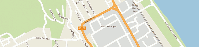 Mappa della impresa parrucchiere di giorgio claudio a ROSETO DEGLI ABRUZZI