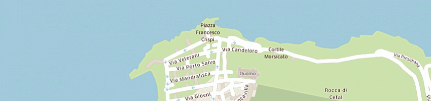 Mappa della impresa pensione la giara di a scialaba a CEFALU 