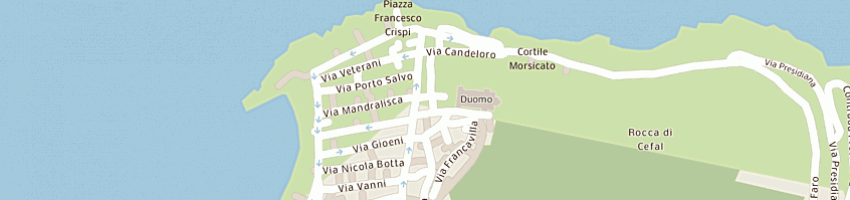 Mappa della impresa azione cattolica italiana centro diocesano cefalu' a CEFALU 