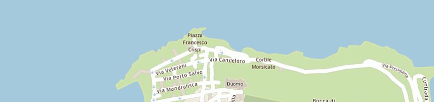 Mappa della impresa libreria lorenzo misuraca dei fratelli giuseppe ed emanuele misuraca sas a CEFALU 