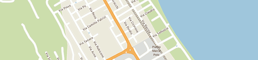 Mappa della impresa scarpone gianni a ROSETO DEGLI ABRUZZI