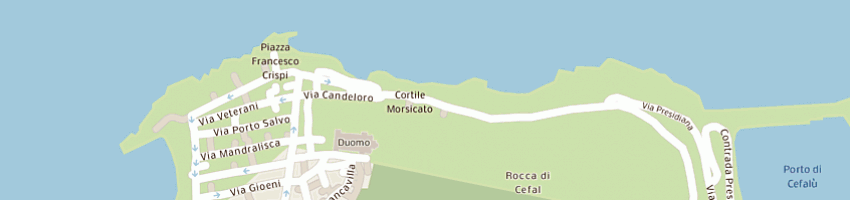 Mappa della impresa marsala castrenze a CEFALU 