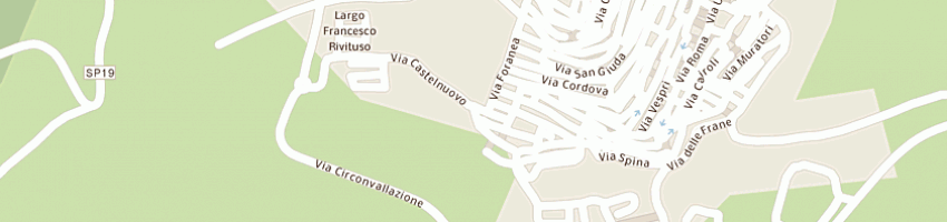 Mappa della impresa lf latersiciliana spa a CALTANISSETTA