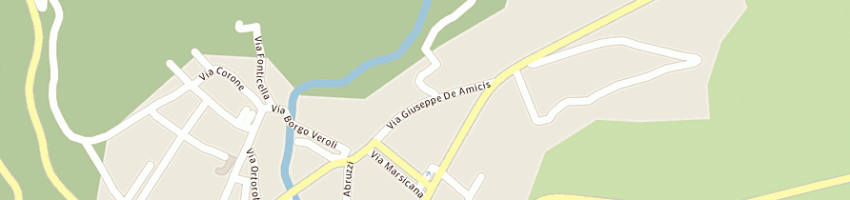 Mappa della impresa acqua srl a ALFEDENA