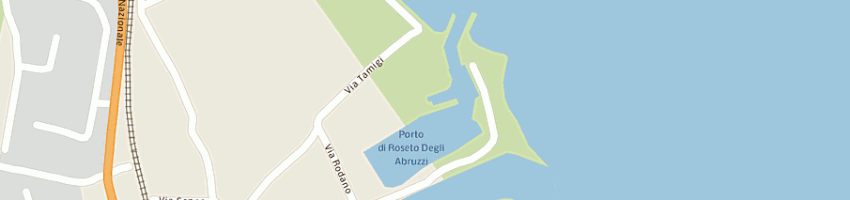 Mappa della impresa alca service sas di iaconi alfonso e c a ROSETO DEGLI ABRUZZI