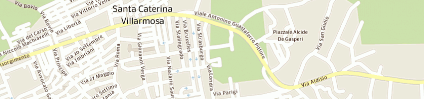 Mappa della impresa ippolito giuseppe a SANTA CATERINA VILLARMOSA