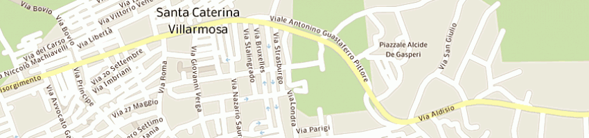 Mappa della impresa cucchiara vincenzo a SANTA CATERINA VILLARMOSA
