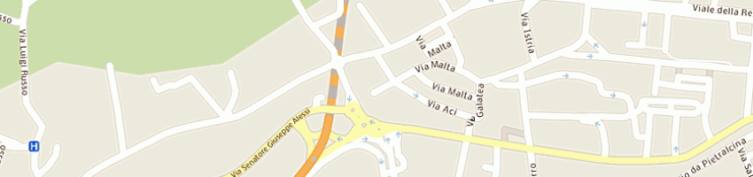 Mappa della impresa bar esperia a CALTANISSETTA