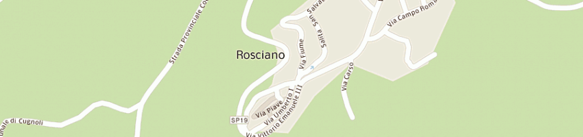 Mappa della impresa di federico marmi sas di di federico umberto e c a ROSCIANO