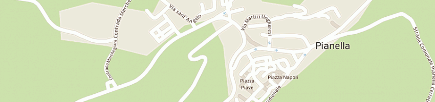 Mappa della impresa sabini donato a PIANELLA