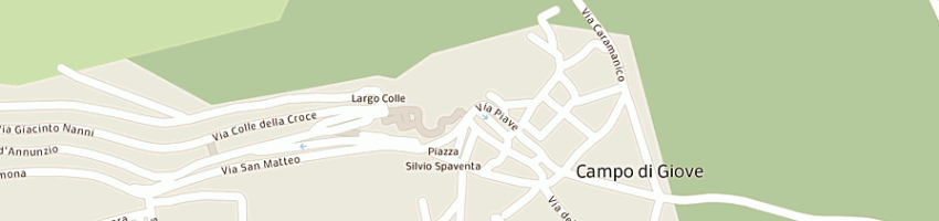 Mappa della impresa ministero politiche agricole e forestali x progetto sim a CAMPO DI GIOVE