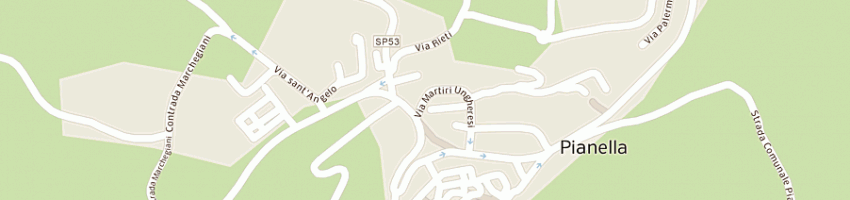 Mappa della impresa verna remo a PIANELLA