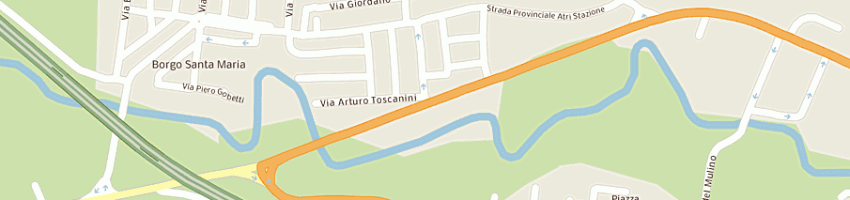 Mappa della impresa acconciatore unisex carlo a PINETO