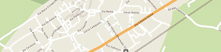 Mappa della impresa tcsthema computer shop snc a VENAFRO