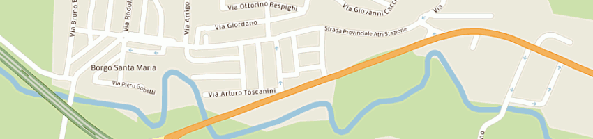 Mappa della impresa edil mazzocchetti snc di mazzocchetti corrado e c a PINETO