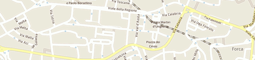Mappa della impresa riggi michele a CALTANISSETTA
