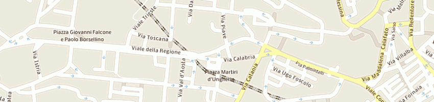 Mappa della impresa althea spose di maira s e miraglia r snc salvatore a CALTANISSETTA