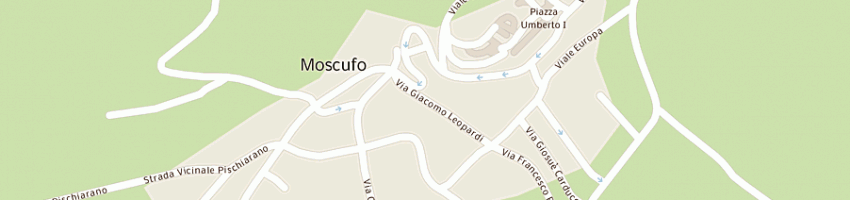 Mappa della impresa panificio la vetta snc a MOSCUFO