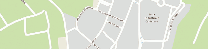 Mappa della impresa coopva 'ciam' soc arl a CALTANISSETTA