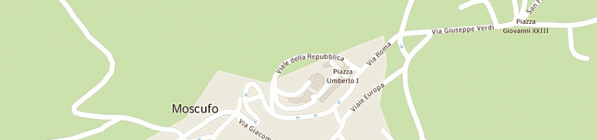 Mappa della impresa anteo 2000 srl a MOSCUFO