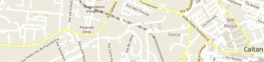 Mappa della impresa nuovo falco azzurro di petrantoni angelo e c sas a CALTANISSETTA