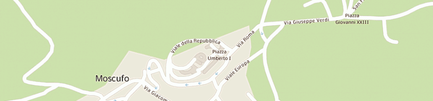 Mappa della impresa di francesco alessandra a MOSCUFO