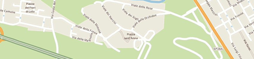 Mappa della impresa clamar (srl) a PINETO
