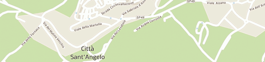 Mappa della impresa ruvat - sud (srl) a CITTA SANT ANGELO