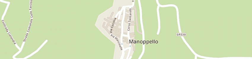 Mappa della impresa ottica  in vista srl a MANOPPELLO