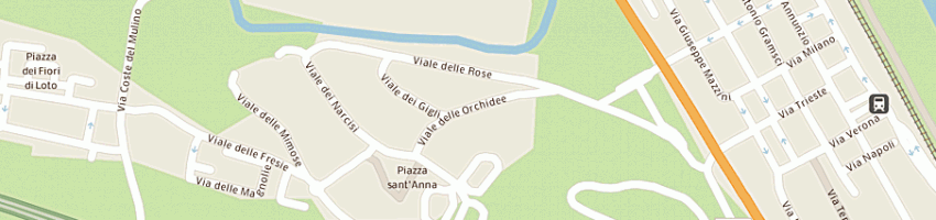 Mappa della impresa ioa di bonamassa giuseppe a PINETO