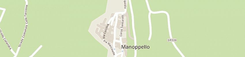 Mappa della impresa villani gaetano a MANOPPELLO