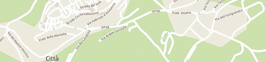 Mappa della impresa febo giardini snc di febo umberto e c a CITTA SANT ANGELO